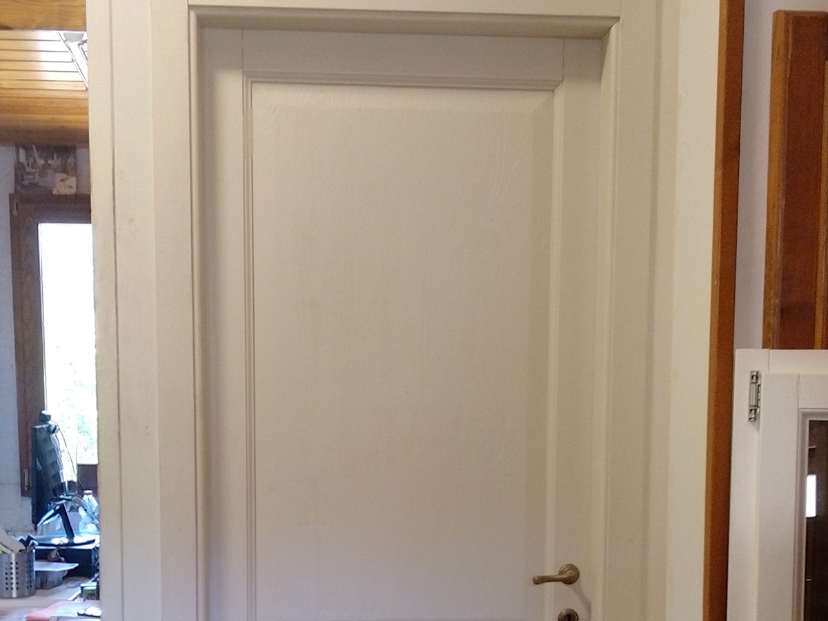 Porta interna laccata su misura